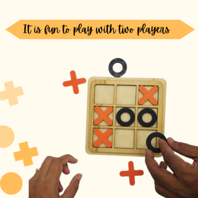 XO Wooden Board Game - Image 3
